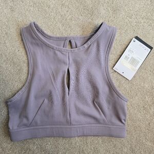 NWT Nike Dri-Fit Compression Style Sports Bra Lilac Lavender Womens XS